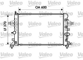 FAMILIA VALEO 734382 - RADIADOR DE REFRIGERACION VALEO
