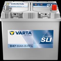  VARTA D47 - BATERIA 12V 60AH 540A +D 232X173X22