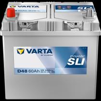  VARTA D48 - BATERIA 12V 60AH 540A +I 232X173X22 Nº SERIE 00457087