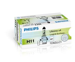  PHILI 12362LLECOC1 - H11 LONGLIFE ECOVISION 12V 55W PGJ19-2