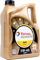 TOTAL LUBRICANTES 1163286 - TOTAL 5W40 QUARTZ 9000 5 LITROS