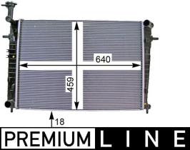 MAHLE CR1333000P - RADIADOR TURISMO HYUNDAI TUCSON 200