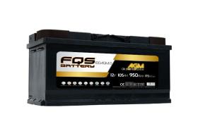 FQS FQS100AGM0 - BATERíA AGM L6 12V 105AH 950A EN + D