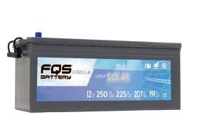 FQS FQS12250SOLAR - BATERíA SEMI-TRACCIóN 12V 250AH C100 + I