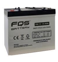 FQS FQS1255AGM - BATERíA INDUSTRIAL AGM 12V 55AH