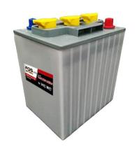 FQS FQS6240TB - BATERíA SEMI-TRACCIóN TUBULAR 6V 240AH C20 + DIAG
