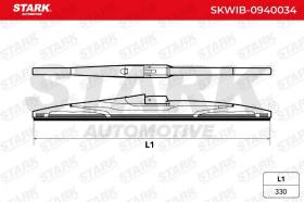 STARK AUTOMOTIVE SKWIB0940034 - WIPER BLADE