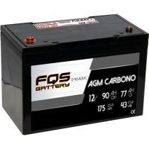 FQS FQS1290AGMC - BATERíA AGM CARBONO 12V 90AH C20 + I