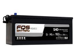 FQS FQS145SHD3 - BATERíA BLACK SHD A 12V 145AH 950A EN + I