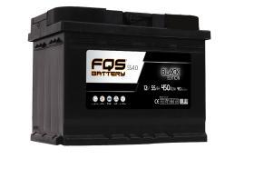 FQS FQS55A0 - BATERIA BLACK L2 12V 55AH 500A EN + D