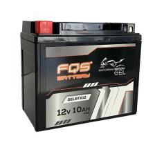 FQS GELBTX12 - BATERíA MOTO GEL 12V 10AH 180A CCA + I