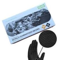 GUANTES DIAMANTADOS 67257 - GUANTES NITRILO DIAMANTADO NEGRO TALLA M
