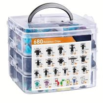 PRODUCTOS VARIOS CLIPSCAR - SURTIDO GRAPAS PLÁSTICO CAJA ENTERA 18.18 &euro; + IVA