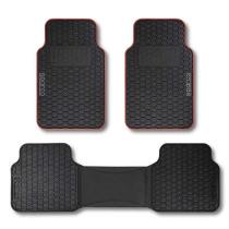 FAMILIA SPARC SPCF500RD - ALFOMBRA F500 NEGRO/ROJO PVC 3 PIEZAS