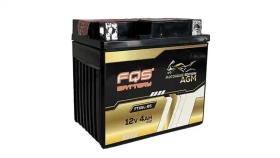 FQS FTX5L-BS - BATERIA MOTO AGM 12V 4AH 80A +D