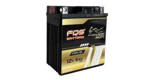 FQS FTX7L-BS - BATERIA MOTO AGM 12V 6AH 100A +D