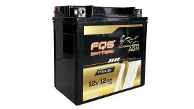 FQS FTX14-BS - BATERIA MOTO AGM 12V 12AH 200A +I