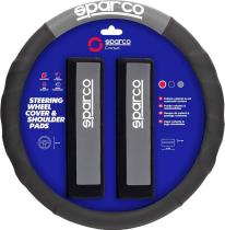 OCC SPC1111KGR - FUNDA VOLANTE+ALMOH N/GR SPARCO