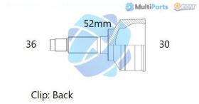  ODM 12211691 - HOMOCINETICA.AUDI-SK 36X52X30