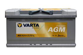  VARTA A5 - BATERIA VARTA AGM 12V 95AH 850A