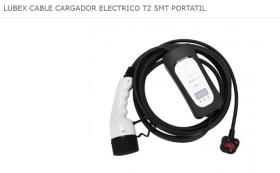  LUBEX 033449 - CABLE CARGADOR ELECTRICO T2 5MTS PORTATIL