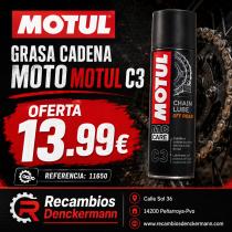  MOTUL 11650 - MOTUL GRASA CADENA C3 LUBE OFF R. 12X0,4L