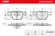 STARK AUTOMOTIVE SKBP0010100 - BRAKE PAD SET, DISC BRAKE