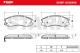 STARK AUTOMOTIVE SKBP0010396 - BRAKE PAD SET, DISC BRAKE