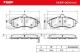 STARK AUTOMOTIVE SKBP0010444 - BRAKE PAD SET, DISC BRAKE