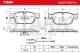 STARK AUTOMOTIVE SKBP0011341 - BRAKE PAD SET, DISC BRAKE