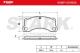 STARK AUTOMOTIVE SKBP0011505 - BRAKE PAD SET, DISC BRAKE