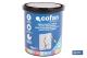 COFAN 15801095 - MASILLA ELASTICA FIBRADA PARA EXTERIOR 1 KG
